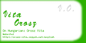vita orosz business card